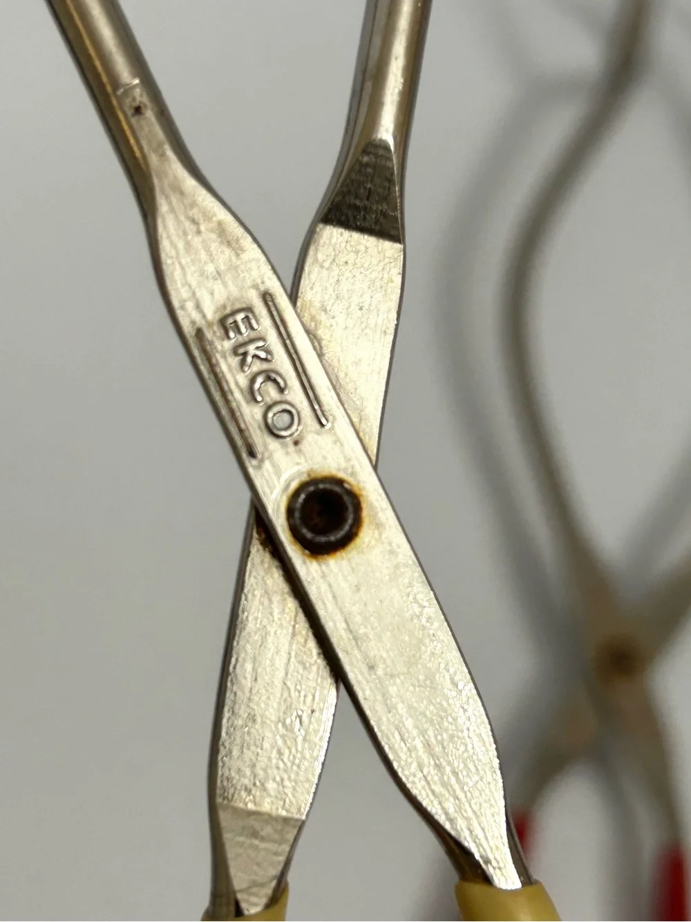 Vintage Ekco Tongs lot (2) 10” & 1 (8”)